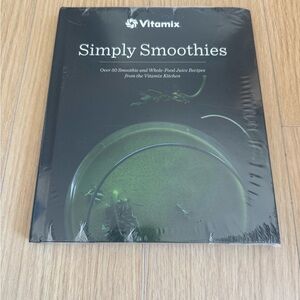 Vitamix Simply Smoothies Recipe Book - Black Cover